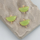 18K Plated Charm Jewelry Making DIY Pendant 6pcs/lot