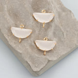 18K Plated Charm Jewelry Making DIY Pendant 6pcs/lot