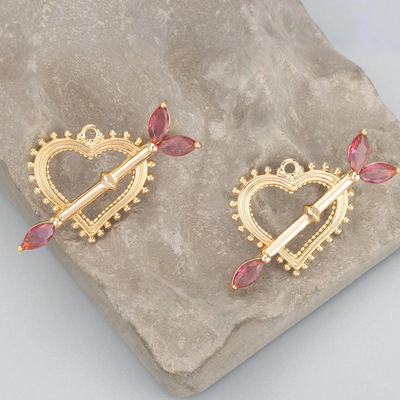 18k Rhodium Plated Charms DIY Pendants Jewelry Making Lot