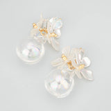Hand Glass Beads Charms Crystal 18k Plated Charms 2pcs/lot