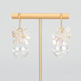 Hand Glass Beads Charms Crystal 18k Plated Charms 2pcs/lot