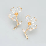 18k Plated Nickel Free DIY Earrings Charms 4pcs/lot