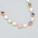 18k Plated Copper Pendant with Zircons for Jewelry Making