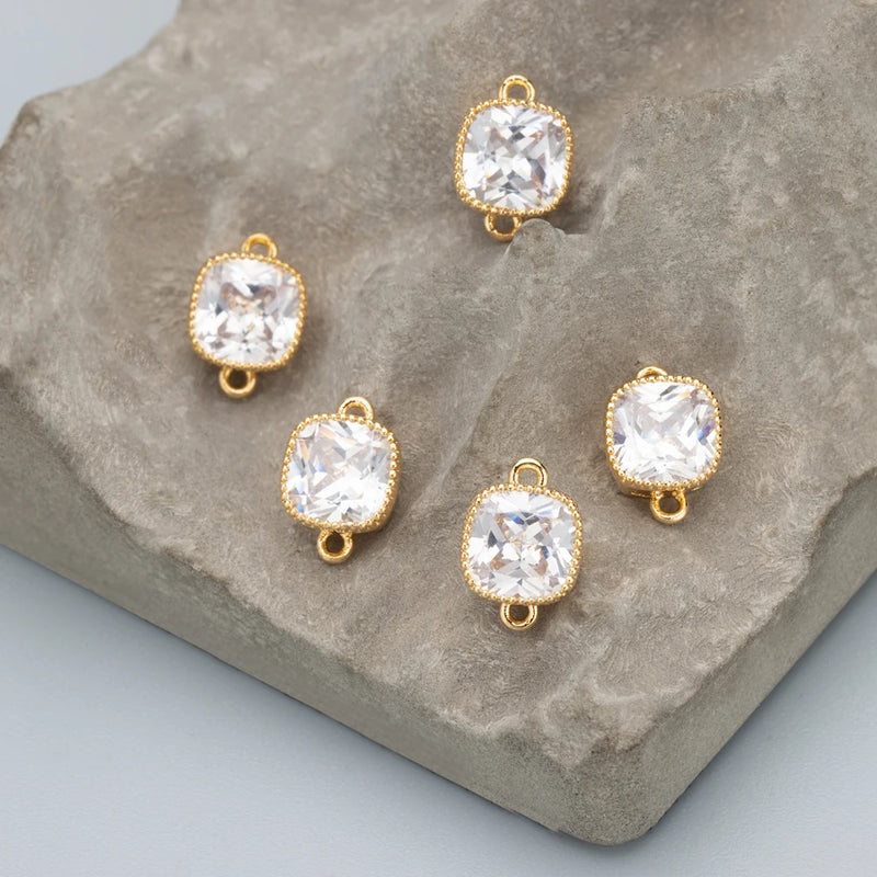 18k Plated Jewelry Accessories, 10pcs/Lot