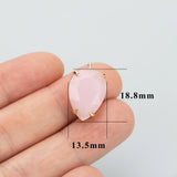 18k Plated Jewelry Accessories, Nickel Free, Copper, Glass, Charms, DIY Pendants