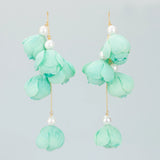 MC50 18k Plated Copper Flower Charms DIY Pendants