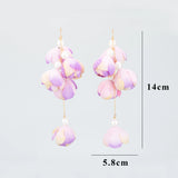 MC50 18k Plated Copper Flower Charms DIY Pendants