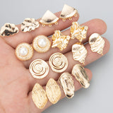 Nickel Free 18k Rhodium Plated Copper Charms for DIY Earrings
