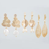 18k Rhodium Plated Leaf Shape Charms for Jewelry Making