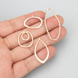 18k Rhodium Plated Copper DIY Charms Jewelry Making Pendants