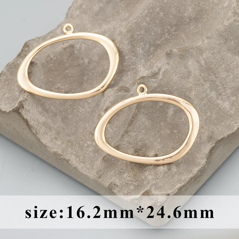 18k Rhodium Plated Copper DIY Charms Jewelry Making Pendants
