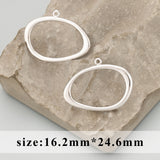 18k Rhodium Plated Copper DIY Charms Jewelry Making Pendants