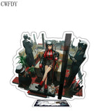 Arknights Keychain Set: Eyjafjalla, Silence, Ptilopsis, Pramanix, Exusiai
