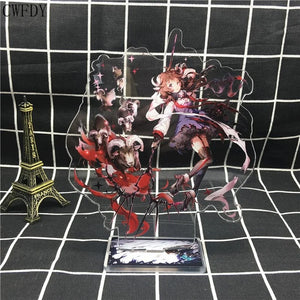 Arknights Keychain Set: Eyjafjalla, Silence, Ptilopsis, Pramanix, Exusiai