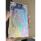 Game Cards Epoxy Resin Mold Hanging Pendant Silicone Mould