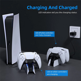 Game Controller Charging Station with Fast Dual Charging Dock