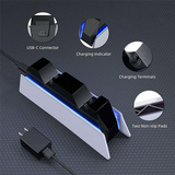Game Controller Charging Station with Fast Dual Charging Dock