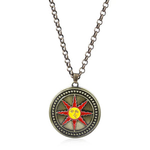 Dark Souls 3 Solaire Of Astora Sun Pendant Key Chain