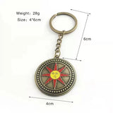 Dark Souls 3 Solaire Of Astora Sun Pendant Key Chain