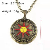 Dark Souls 3 Solaire Of Astora Sun Pendant Key Chain