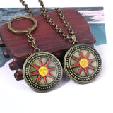 Dark Souls 3 Solaire Of Astora Sun Pendant Key Chain