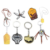 Death Stranding Keychain Necklace Dream Catcher Charms Alloy Cosplay Accessory