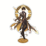 Genshin Cosplay Acrylic Figure Stand Xiao Diluc Gift