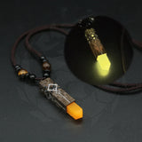 Genshin Impact Necklace Zhongli Cosplay Luminous Dominus Lapidis Pendant