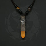 Genshin Impact Necklace Zhongli Cosplay Luminous Dominus Lapidis Pendant