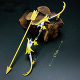 Genshin Impact Sword Keychains Skyward Blade Metal Key Rings