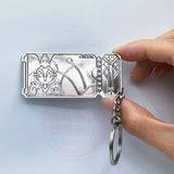 Honkai:Star Rail Cosplay Props Train Ticket Keychains Set