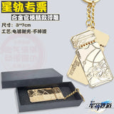 Honkai:Star Rail Cosplay Props Train Ticket Keychains Set