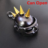 PUBG Spiked Helmet Keychain 3D Open Armor Level 3 Helmet Keyring