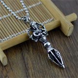 Dojre Vajra Pendant Necklace Hindu Buddhist Style Jewelry