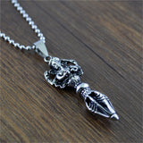 Dojre Vajra Pendant Necklace Hindu Buddhist Style Jewelry