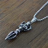 Dojre Vajra Pendant Necklace Hindu Buddhist Style Jewelry