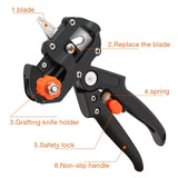 Professional Farming Pruning Shears Grafting Scissor Fruit Tree Vaccination