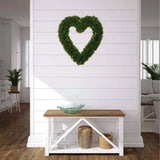 Heart Topiary Boxwood Door Hanging Love Decor