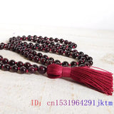 Garnet Beaded Bracelet Jade Jewelry Charms Amulet Necklace Vintage Amulets