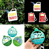 Gas Keychain Silicone Mold DIY Charms Epoxy Resin Casting Mold