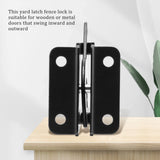 Automatic Gravity Lever Fence Gate Lock Steel