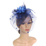 Gauze Veil Feather Hairpin Hair Accessories Fascinators Hat