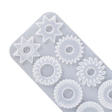 Steampunk Gears Resin Mold for Keychain Necklace Pendant DIY Craft