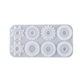 Steampunk Gears Resin Mold for Keychain Necklace Pendant DIY Craft
