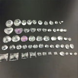 Gem Jewelry Silicone Mold Oval Teardrop Square Heart Round Shapes