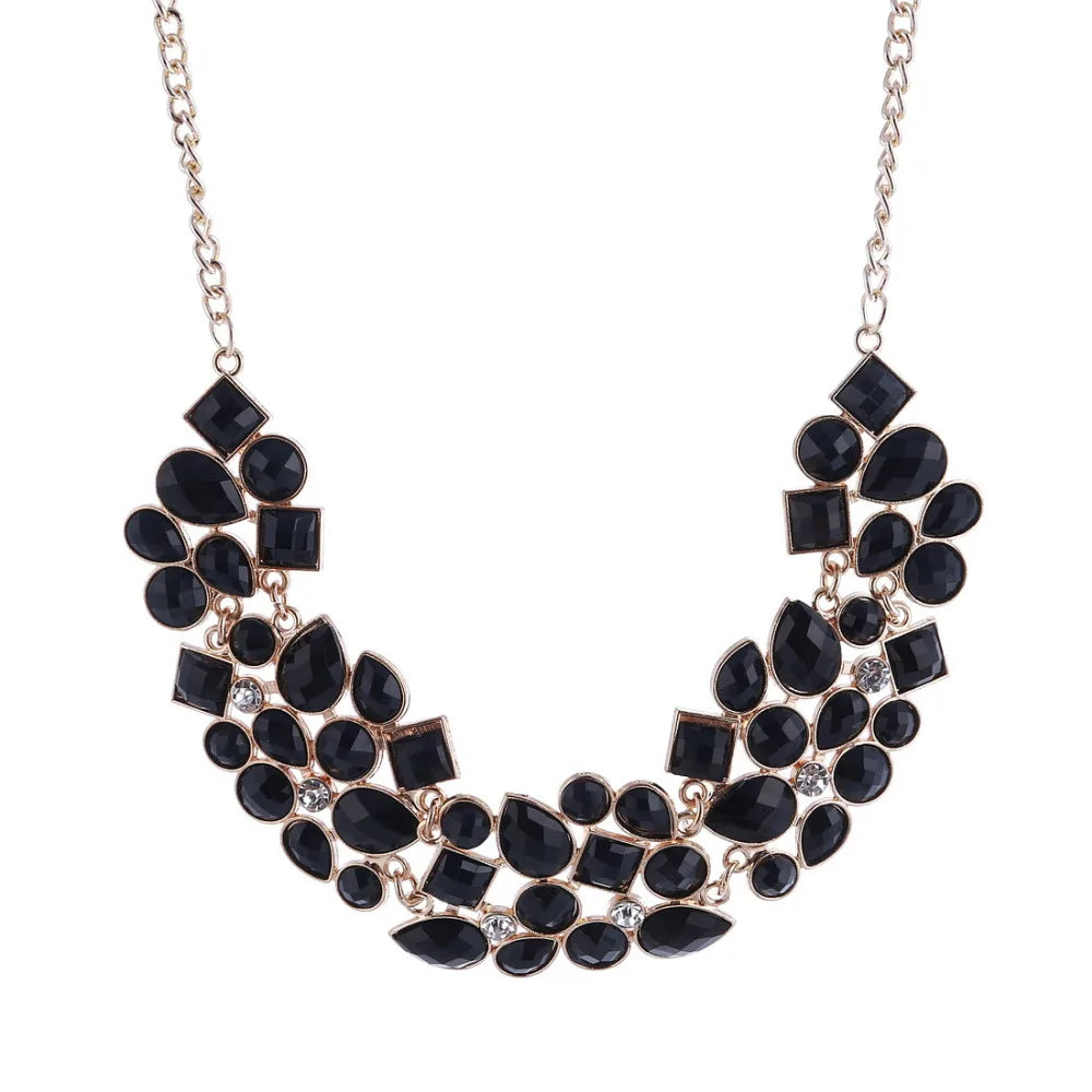 Vintage Chain Choker Necklace for Women Statement Jewelry