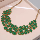 Vintage Chain Choker Necklace for Women Statement Jewelry