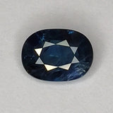 SAPPHIRE NATURAL OVAL FACETED 0.88ct 6x5mm