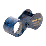GemTrue 18mm Triplet Optical Glass Lens Magnifier Gem Loupe 10X