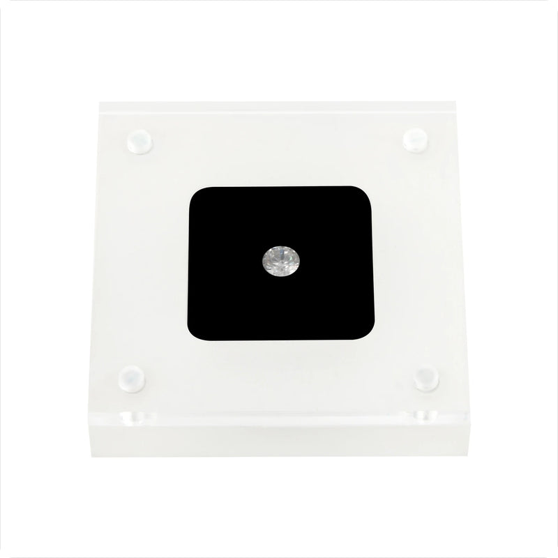 GemTrue Gemstone Display Case Jewelry Box 60 x 60 x 10mm
